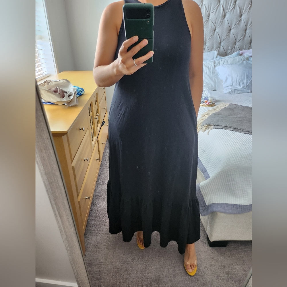 The Perfect Black Maxi Dress
